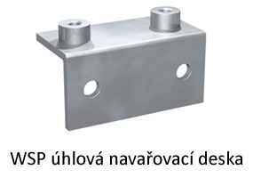 WSP úhlová navařovací deska